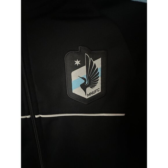 Adidas Youth Large 10-12 Minnesota United MLS Soccer Warm Up Jacket - Picture 2 of 7